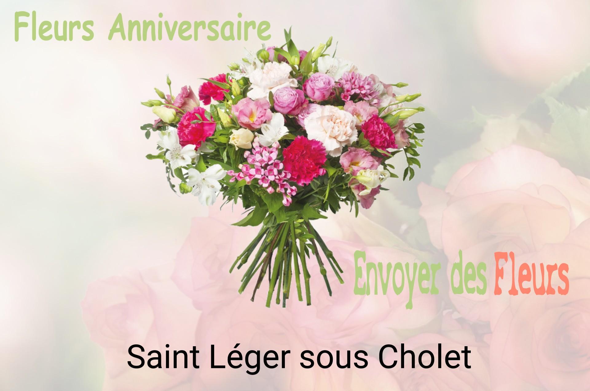 Bouquet de fleurs d’anniversaire livré à Saint-Léger-sous-Cholet